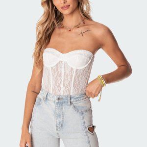 CARTIA LACE CORSET - Edikted